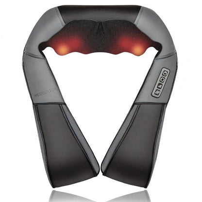 🔥Limited Time 76% Off🔥Heated Shiatsu Neck Massager｜16 Deep-Kneading Nodes｜Relax Muscles