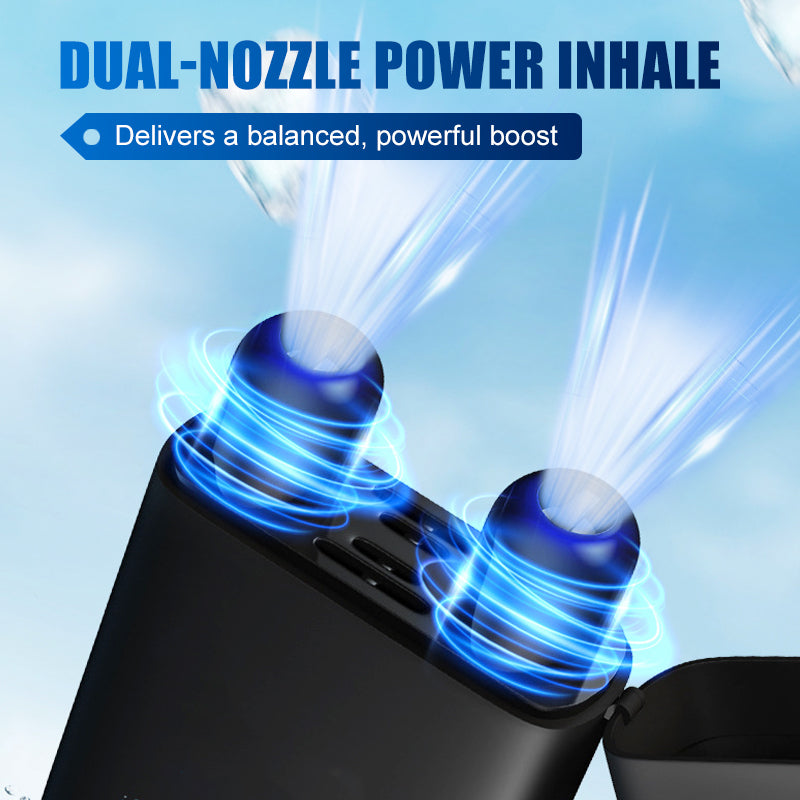 Aromatherapy Double Nasal Inhaler Stick❄️ Wakes you up instantly with a deep breath, increases your focus to the max 🚀 and eliminates drowsiness in seconds