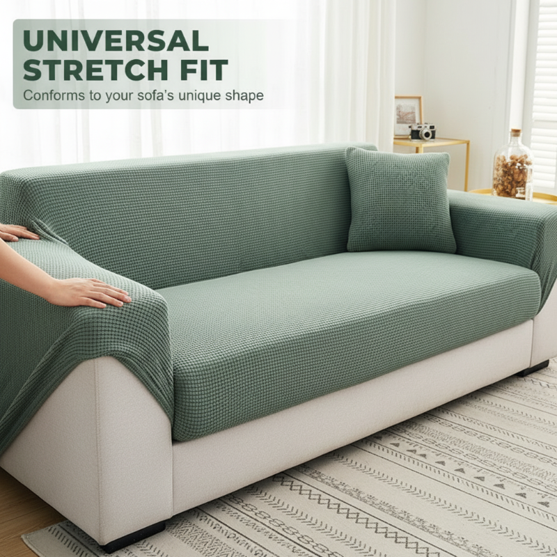 💯Jacquard Knitted Stretch Sofa Cover