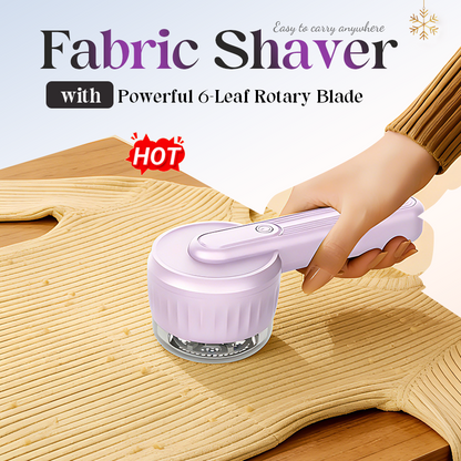 🌀 60% OFF NOW ! 💫 “Six-Blade Cyclone” Powerful Fabric Lint Remover – Efficient De-Fuzzing, Easy to Clean & Portable Design ⚡