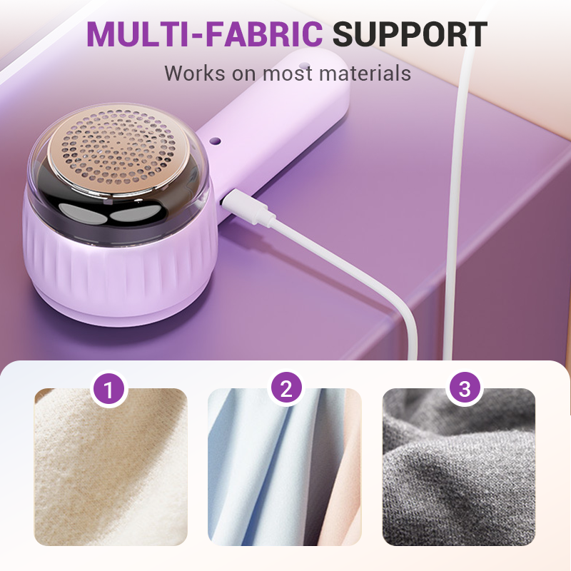 🌀 60% OFF NOW ! 💫 “Six-Blade Cyclone” Powerful Fabric Lint Remover – Efficient De-Fuzzing, Easy to Clean & Portable Design ⚡