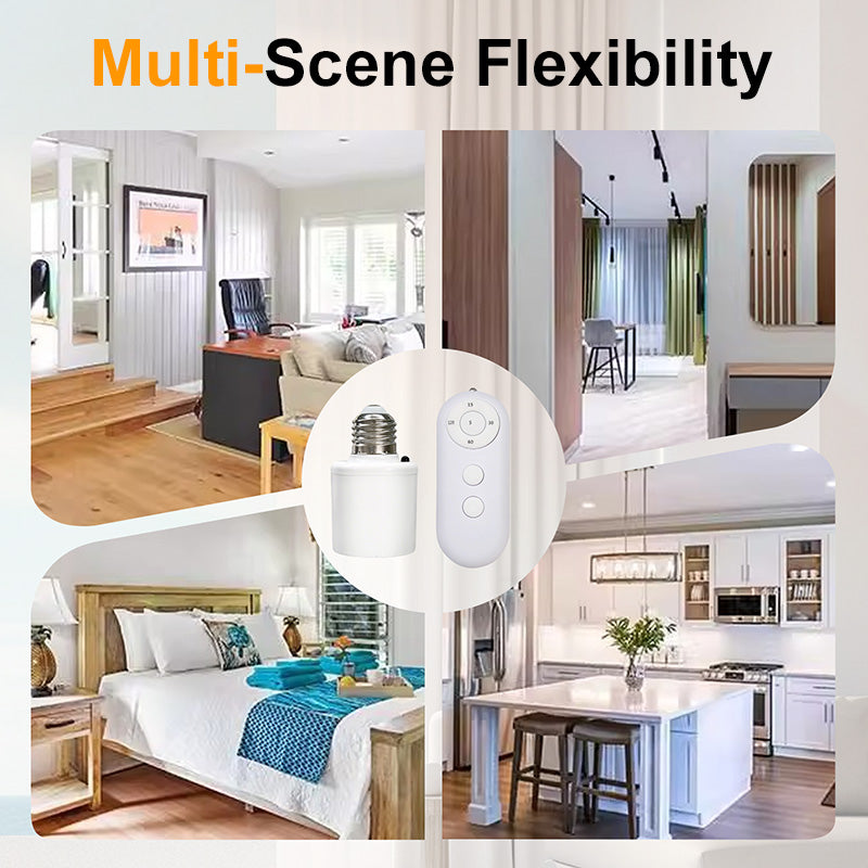 ✨Wireless Remote Control E27 Lamp Socket Outlet Set