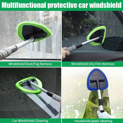 💦Crystal Clear Windscreen in Seconds – Extendable Cleaning Tool with 180° Rotating Head. 50% Off. UK Stock