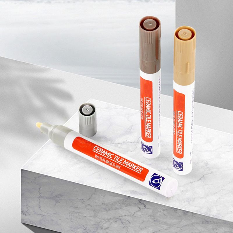 Mold-resistant and waterproof ceramic tile grout pen