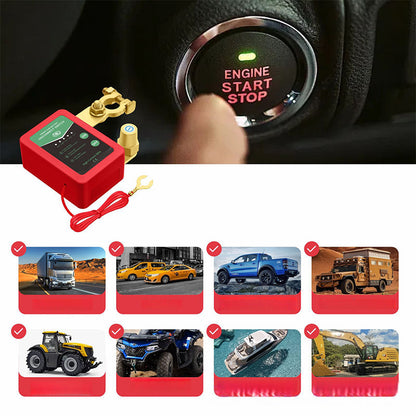 12V/24V Remote Control Car Battery Disconnect Switch