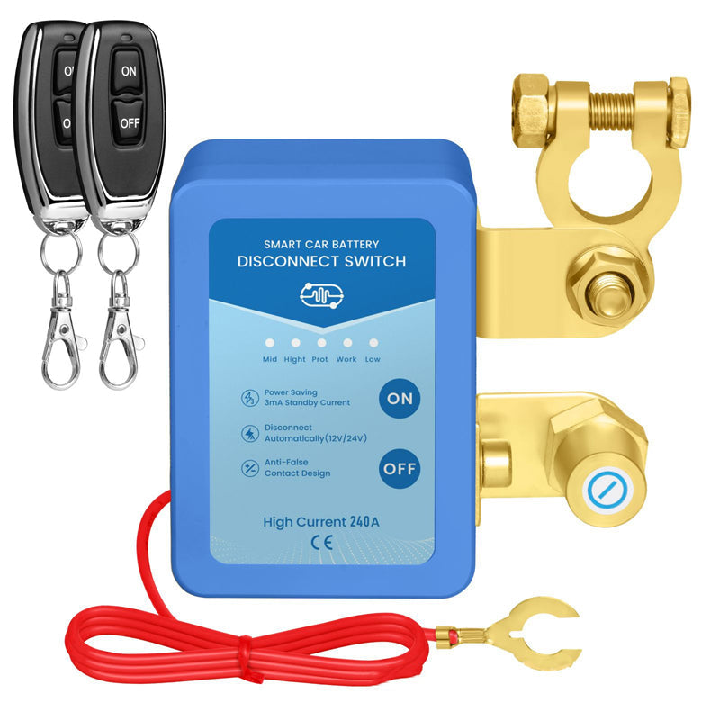12V/24V Remote Control Car Battery Disconnect Switch