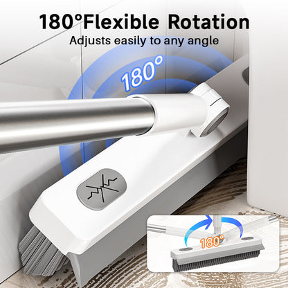 🧹 LIMITED-TIME 50% OFF! ✨2-in-1 Floor Scrub Brush with Squeegee
