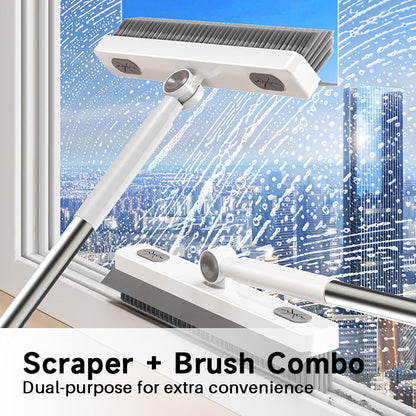 🧹 LIMITED-TIME 50% OFF! ✨2-in-1 Floor Scrub Brush with Squeegee
