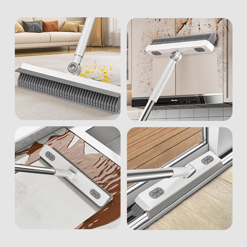 🧹 LIMITED-TIME 50% OFF! ✨2-in-1 Floor Scrub Brush with Squeegee