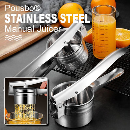 📢📢49%  OFF !! ⏰AEX Multifunctional Stainless Steel Potato, Juice & Food Press