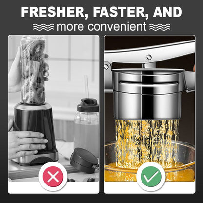 📢📢49%  OFF !! ⏰AEX Multifunctional Stainless Steel Potato, Juice & Food Press