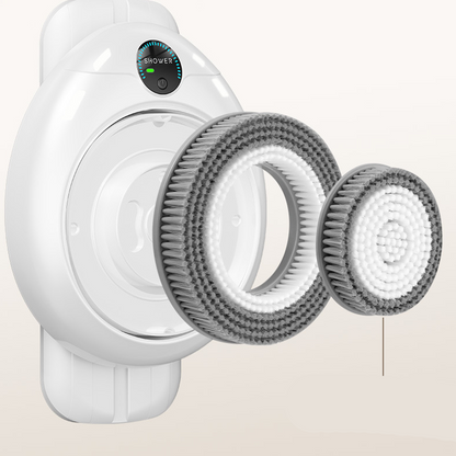 Wall-Mounted Electric Back Scrubber for Shower