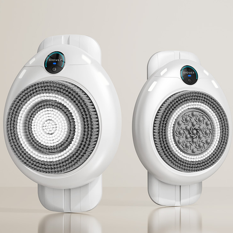 Wall-Mounted Electric Back Scrubber for Shower