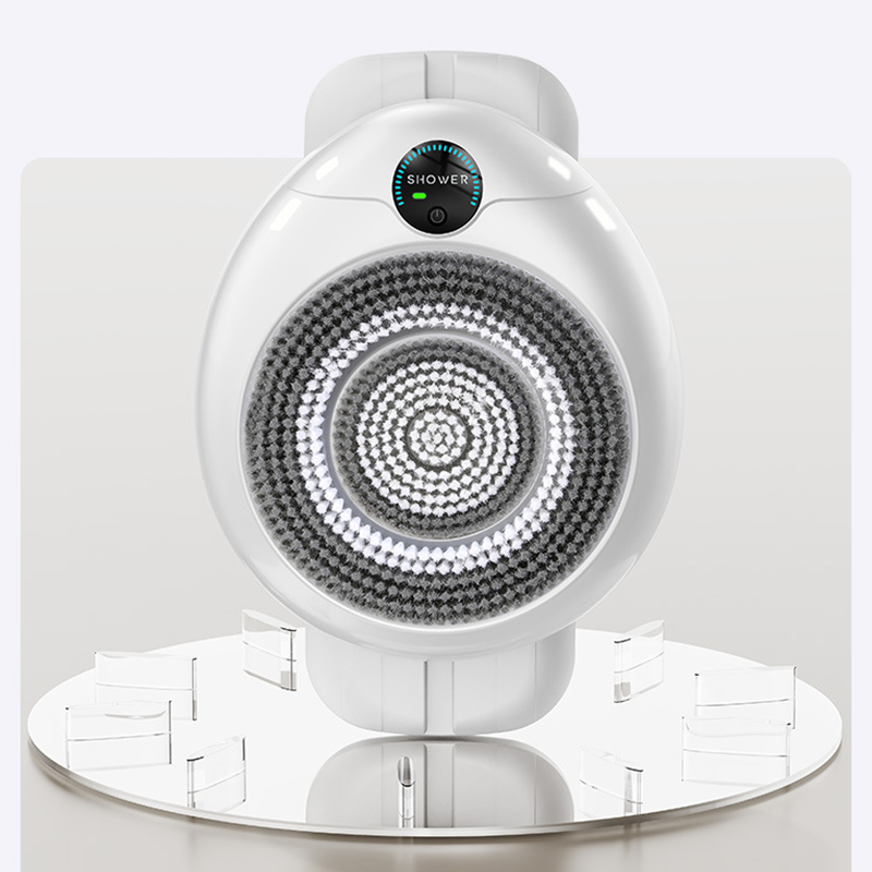 Wall-Mounted Electric Back Scrubber for Shower