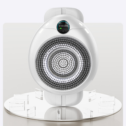 Wall-Mounted Electric Back Scrubber for Shower