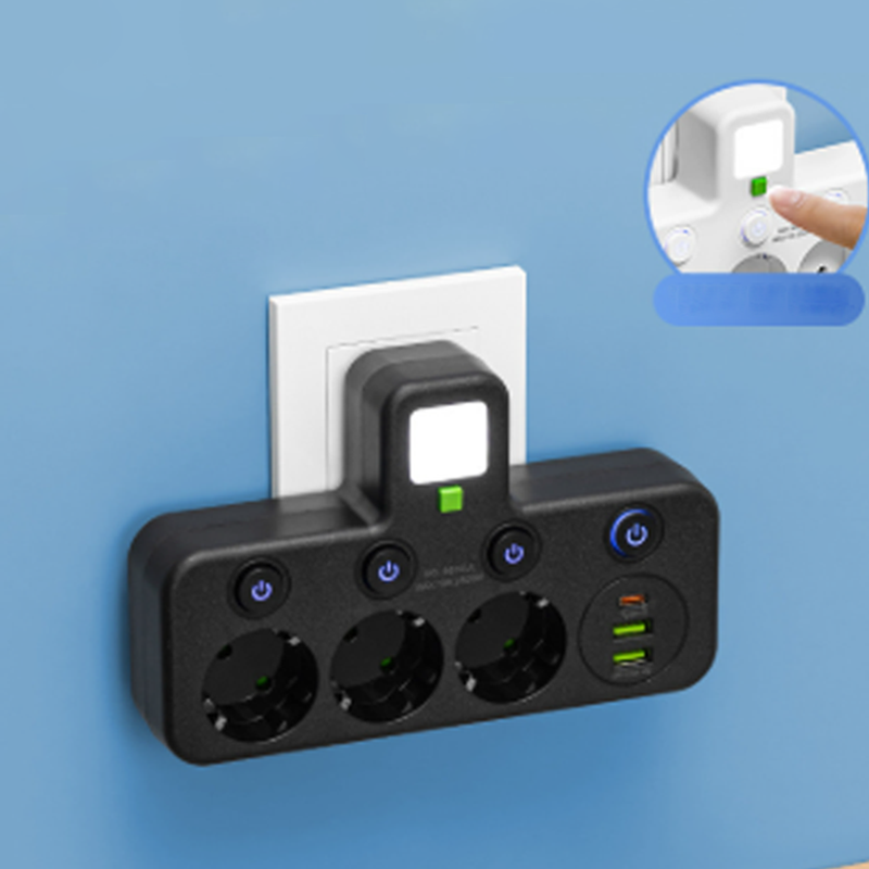 📢📢50% OFF!! ⏰Smart power strip with USB ports