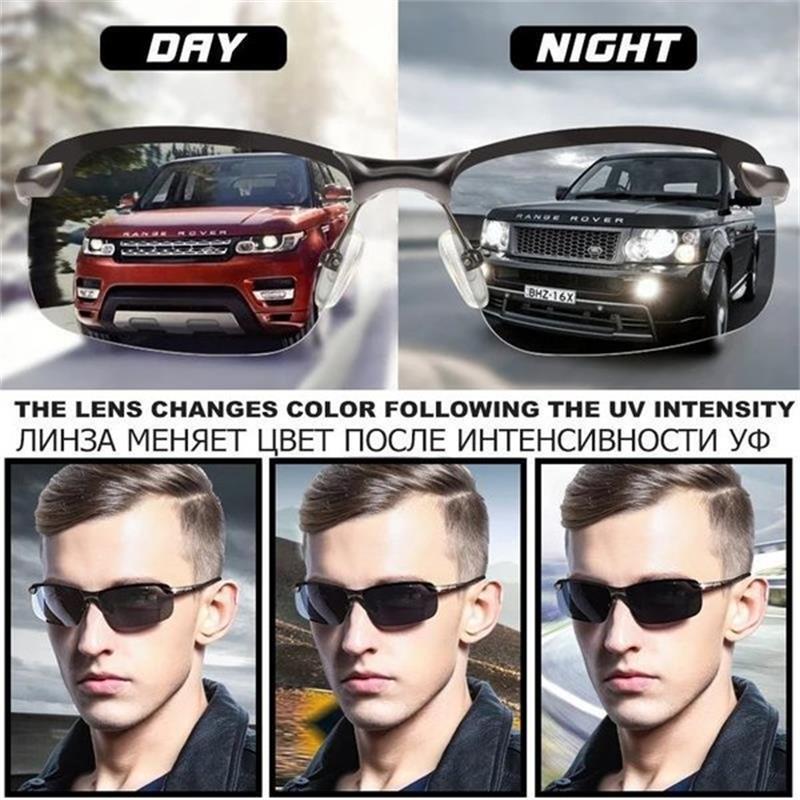 2026Photochromic Sunglasses with Anti-glare Polarized Lens（50% OFF）