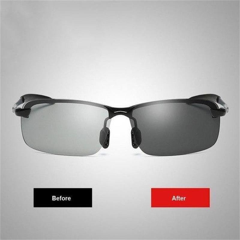 2026Photochromic Sunglasses with Anti-glare Polarized Lens（50% OFF）