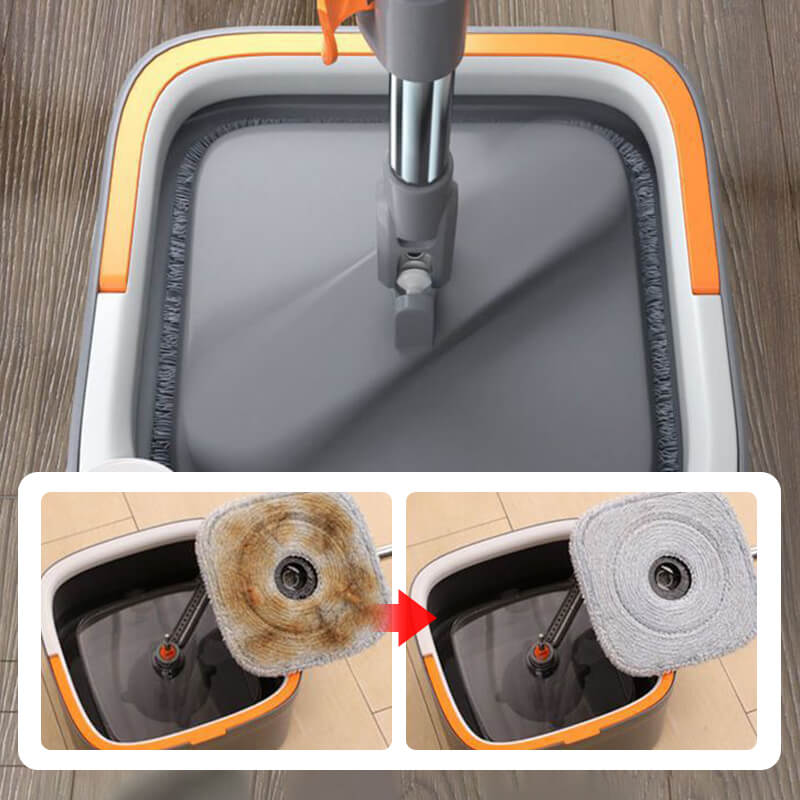 Self Wash & Dry Spin Mop