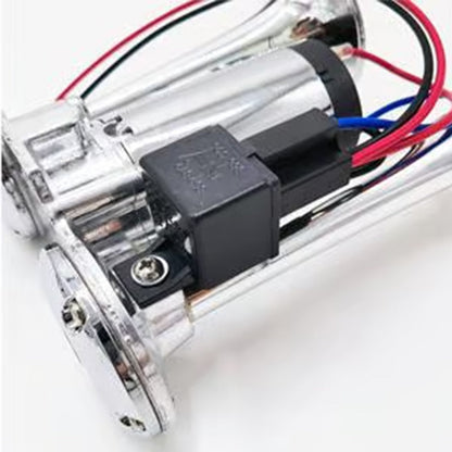 🚨50% OFF! Train Air Horn 120dB – Fits Trucks, Cars & Boats | 12V/24V, Waterproof & Tool-Free Install 🚛🔊