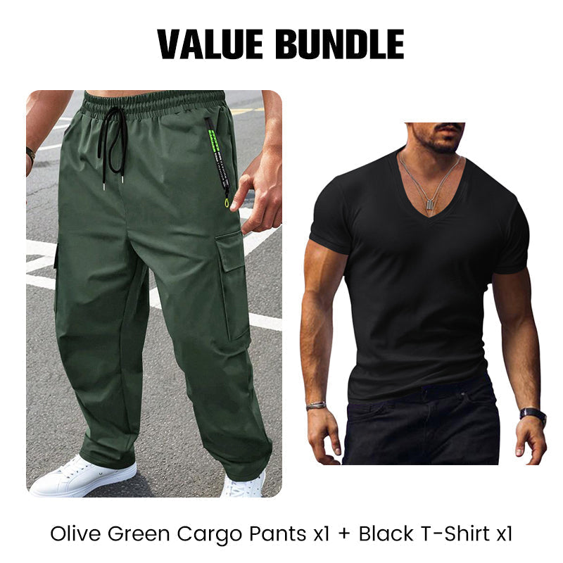 📢📢50% OFF !!!⏰🔥Unisex Outdoor Cargo Pants with Multi-Pockets
