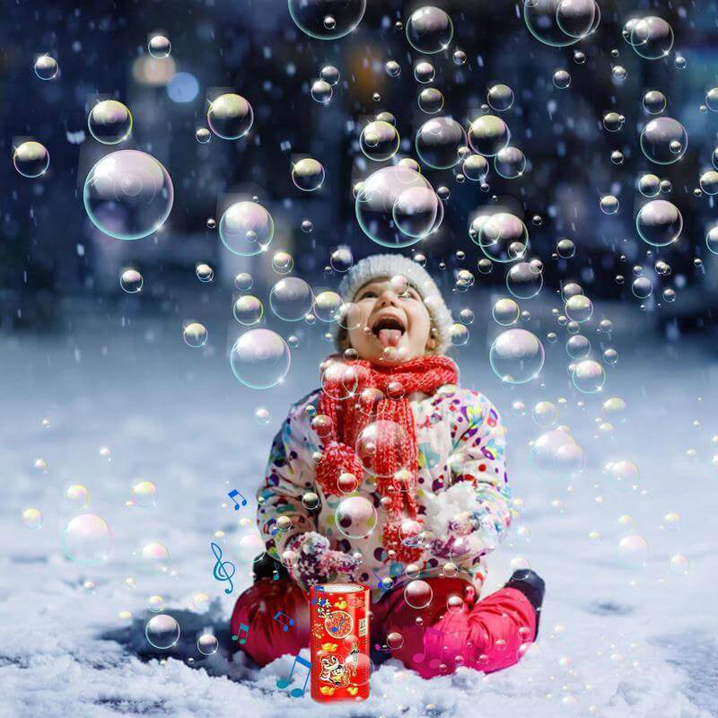 🥳2026 HOT SALE🥳💞50K+ SOLD!👨‍👩‍👧‍👦🎄 Create Magical Memories Together! Sparkling Bubble Blower for Family Fun. 🎁🚀