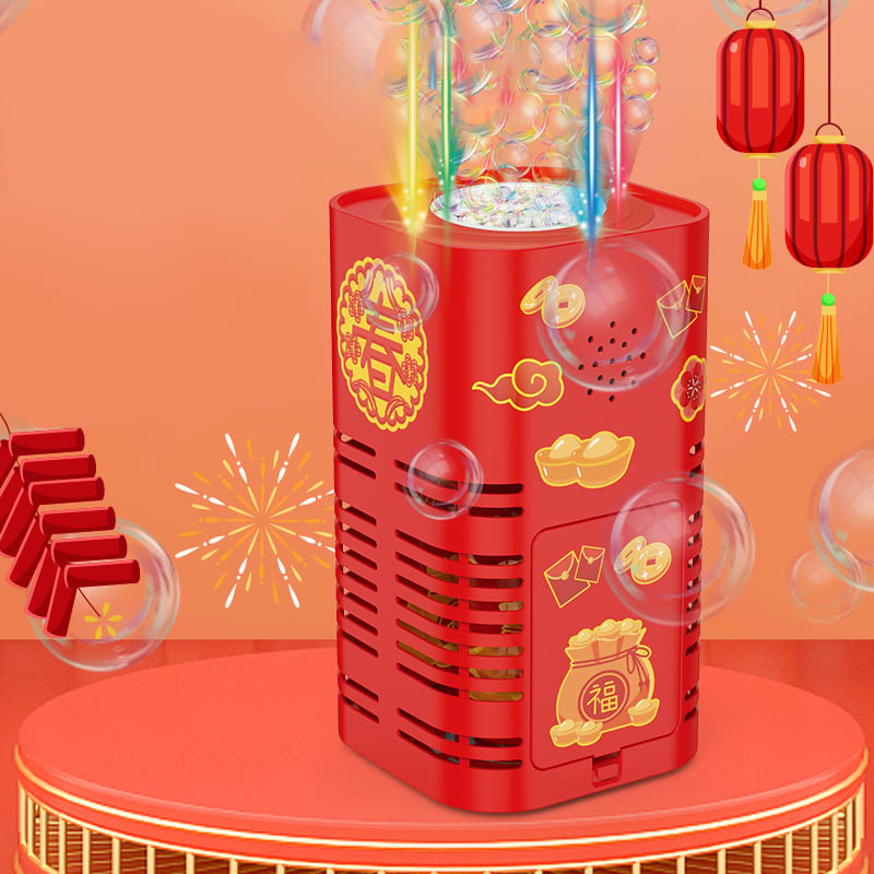 🥳2026 HOT SALE🥳💞50K+ SOLD!👨‍👩‍👧‍👦🎄 Create Magical Memories Together! Sparkling Bubble Blower for Family Fun. 🎁🚀