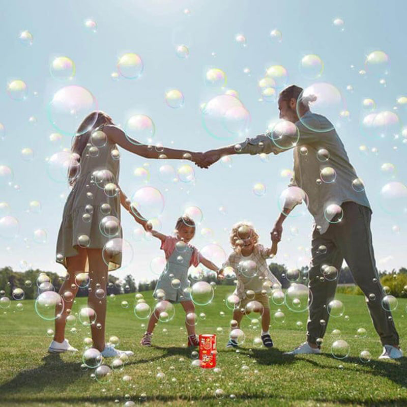 🥳2026 HOT SALE🥳💞50K+ SOLD!👨‍👩‍👧‍👦🎄 Create Magical Memories Together! Sparkling Bubble Blower for Family Fun. 🎁🚀