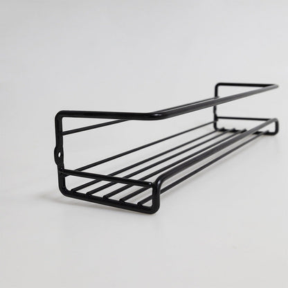 No-Drill Wall-Mounted Spice Rack