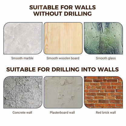 No-Drill Wall-Mounted Spice Rack