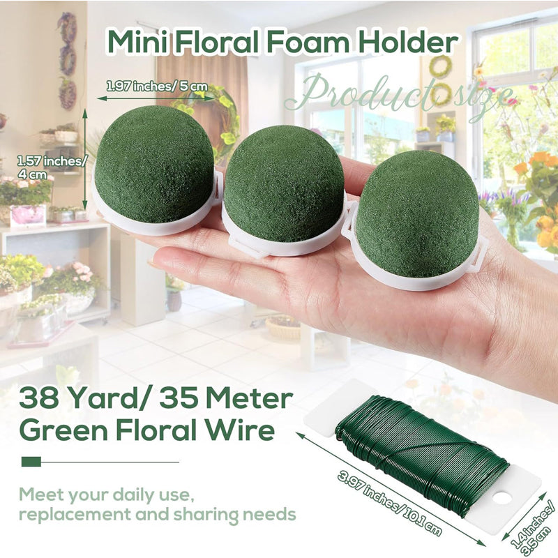Floral Foam Kit for Wine Bottle and Wedding Decoration