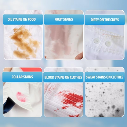 🔥 50% OFF! ⏰ All-Purpose Clothing Stain Cleaner – Removes Coffee, Wine & Oil Stains in Seconds! 🧼👕