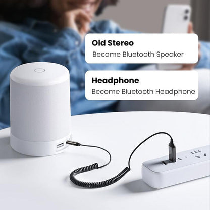 Bluetooth 5.0 audio receiver USB cable audio adapter