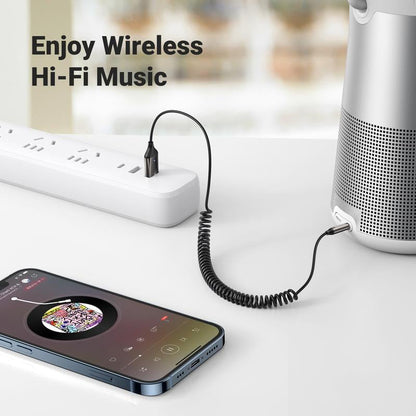 Bluetooth 5.0 audio receiver USB cable audio adapter