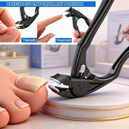 📢📢60% OFF NOW✨🔥Stainless Steel Curved Nail Clipper – Ergonomic & Easy for Seniors