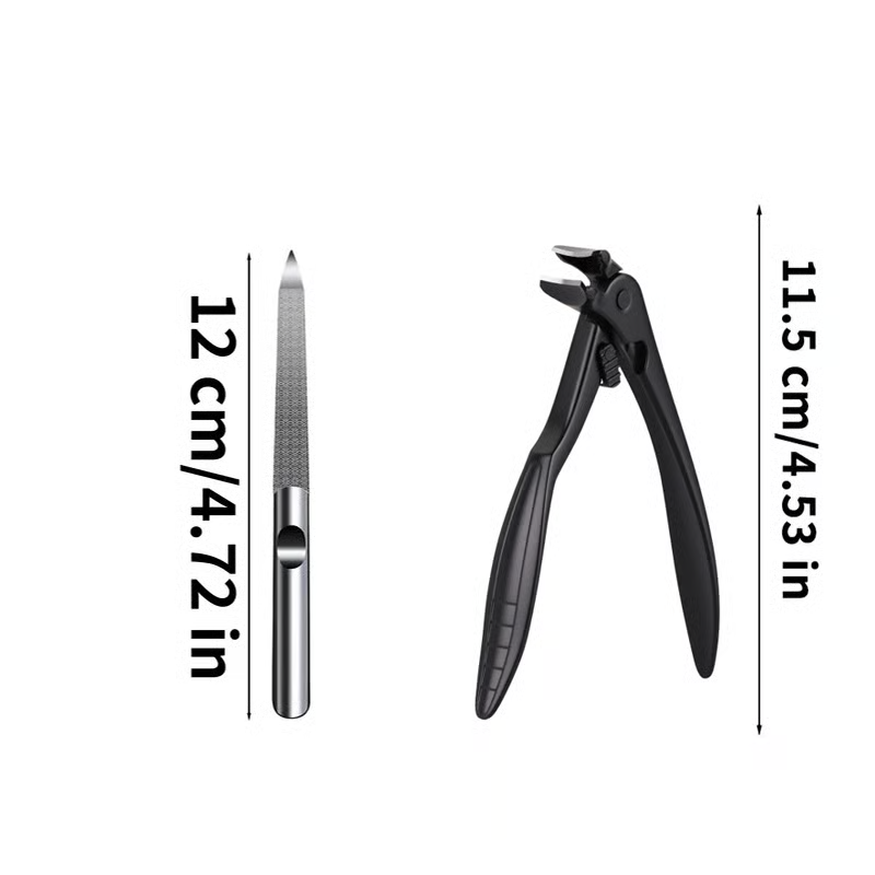 📢📢60% OFF NOW✨🔥Stainless Steel Curved Nail Clipper – Ergonomic & Easy for Seniors