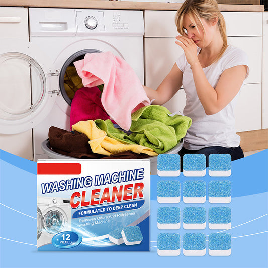📢📢Buy 3 Get 2 Free !! ⏰Powerful Washing Machine Cleaner Tablets - 12 Counts