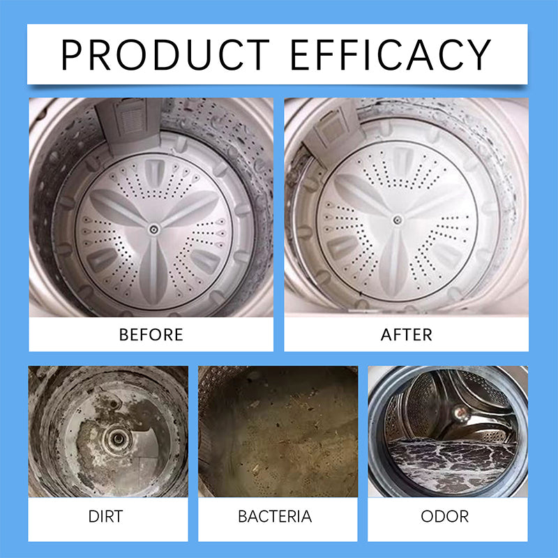 📢📢Buy 3 Get 2 Free !! ⏰Powerful Washing Machine Cleaner Tablets - 12 Counts