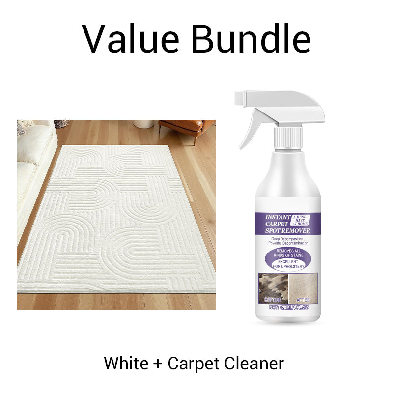 Soft Arch Pattern Area Rug