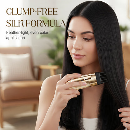 ⏳Last Day Special Price £9.78!⏰Buy one, get one free,2-in-1 Convenient Hair Dye Comb For Gray Hair🌿🧴