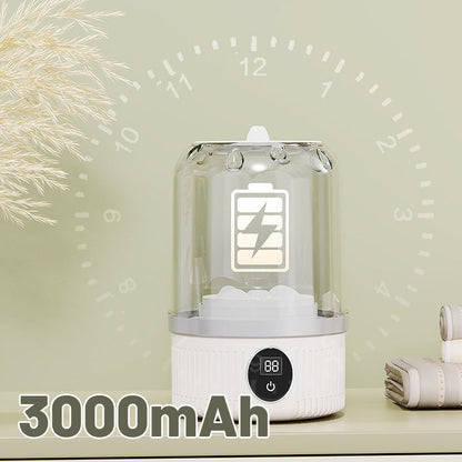 🎉 New Year's Gift – 50% OFF! 🧺 Wireless Mini Washing Machine for Underwear: Deep Cleaning + Bacteria Reduction – Safer than Hand Washing!