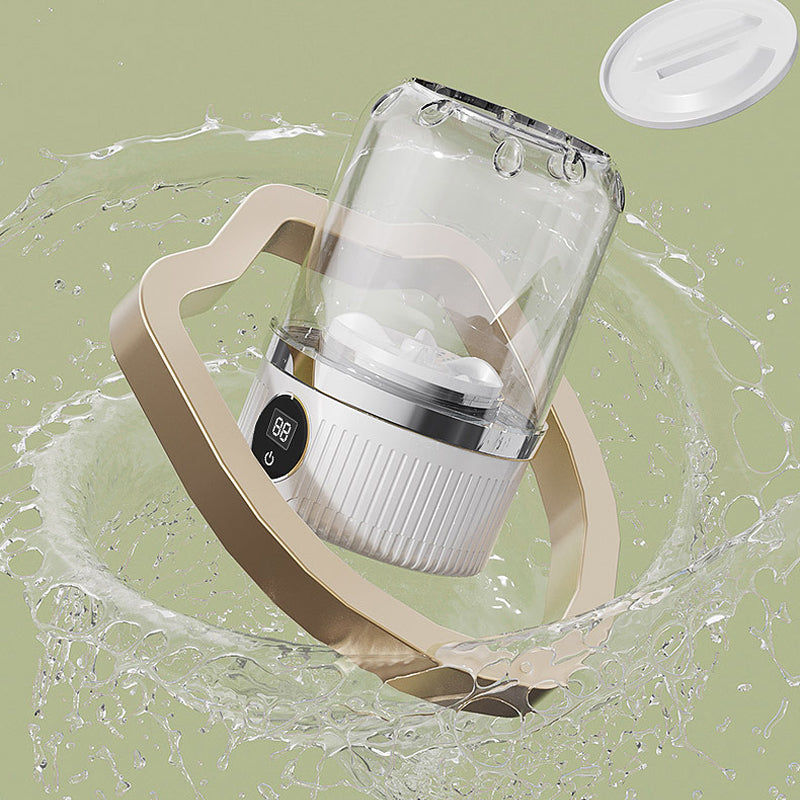 🎉 New Year's Gift – 50% OFF! 🧺 Wireless Mini Washing Machine for Underwear: Deep Cleaning + Bacteria Reduction – Safer than Hand Washing!