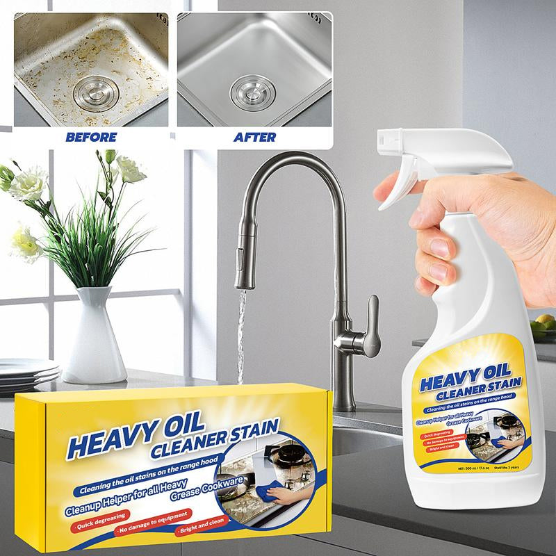 🧼🔥 Heavy Duty Kitchen Degreaser Spray – 50% OFF! Cuts through grease & grime instantly – no scrubbing, no streaks. 💪✨