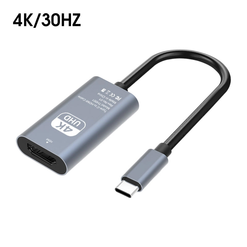✨🔥4K HD Type-C to HDMI Display Adapter