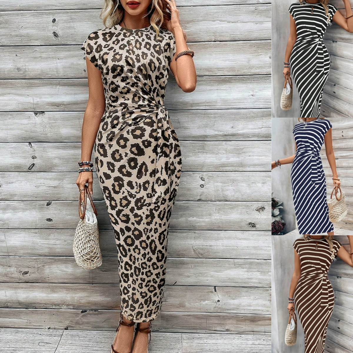 ⏳LAST DAY SALE 70% OFF!!💕Women's Elegant Tie Waist Dress