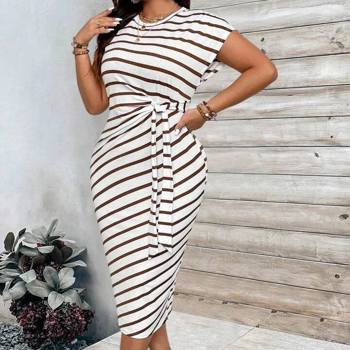 ⏳LAST DAY SALE 70% OFF!!💕Women's Elegant Tie Waist Dress