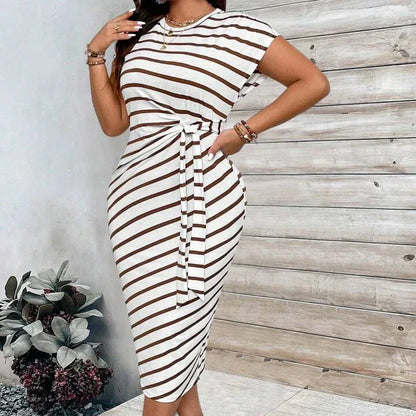 ⏳LAST DAY SALE 70% OFF!!💕Women's Elegant Tie Waist Dress