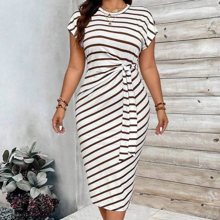 ⏳LAST DAY SALE 70% OFF!!💕Women's Elegant Tie Waist Dress