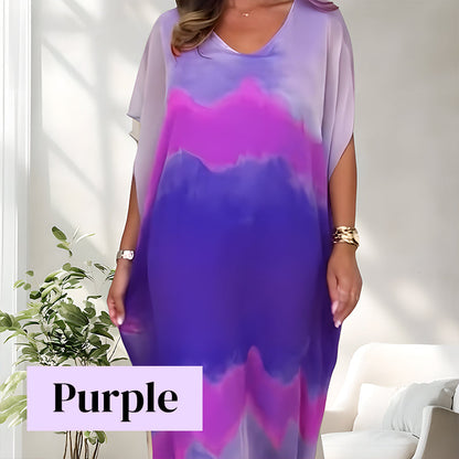 🔥Last Day 49% OFF🔥Women's Comfortable Flowy Tie Dye Dress
