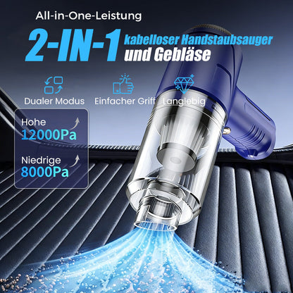 2-in-1 cordless handheld vacuum cleaner and blower